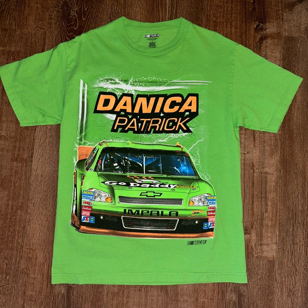 Danica Patrick nascar go daddy shirt size medium
